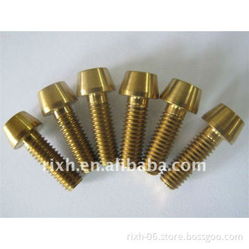 anodized titanium bolts for bicycle bike